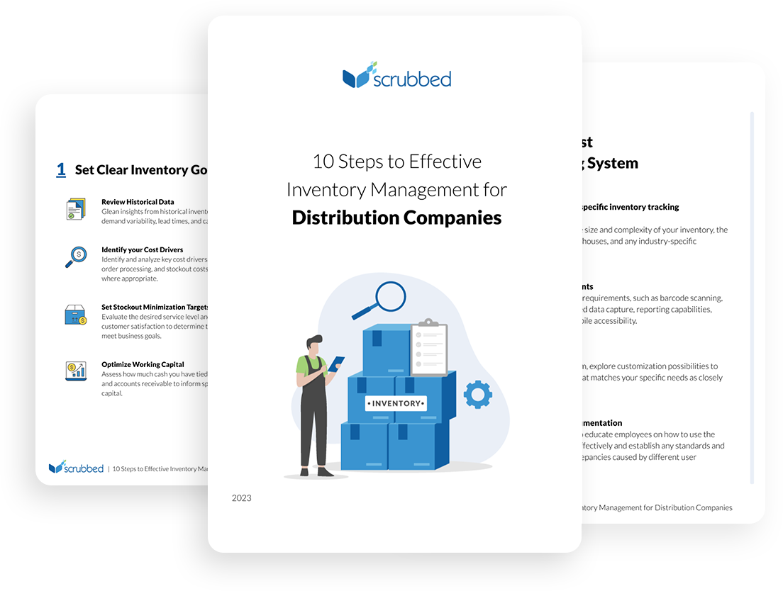 10 Steps to Effective Inventory Management for Distribution Companies Guide Preview