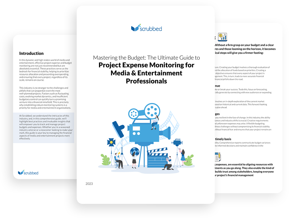 Guide to Project Expense Monitoring for Media & Entertainment Professionals
